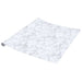 Autocolant pentru mobilier, alb marmură, 90x500 cm, PVC - WALTI WALTI