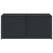 Ladă de depozitare pentru grădină, negru, 283 L, poliratan - WALTI WALTI