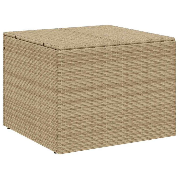 Ladă depozitare de grădină, bej combinat, 291 L, poliratan - WALTI WALTI