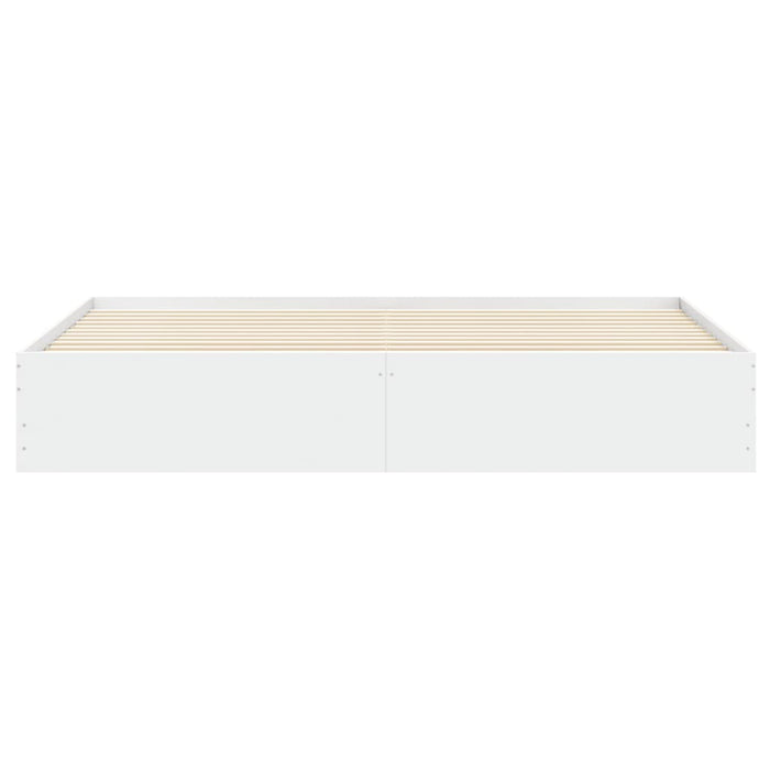 Cadru de pat cu sertare, alb, 180x200 cm, lemn prelucrat - WALTI WALTI