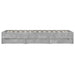 Cadru de pat cu sertare, gri beton, 90x200 cm, lemn prelucrat - WALTI WALTI