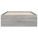Cadru de pat cu sertare gri sonoma 75x190 cm lemn prelucrat - WALTI WALTI