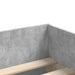 Cadru de pat cu sertare, gri beton, 90x190 cm - WALTI WALTI
