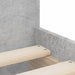 Cadru de pat cu sertare, gri beton, 100x200 cm - WALTI WALTI
