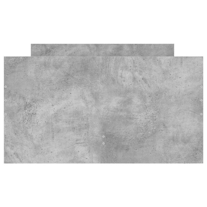 Cadru de pat cu sertare, gri beton, 90x190 cm WALTI
