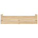 Cadru pat cu sertare, stejar sonoma, 75x190 cm, mic single - WALTI WALTI