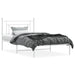 Cadru de pat din metal cu tăblie, alb, 107x203 cm - WALTI WALTI