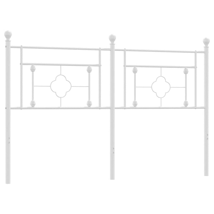 Tăblie de pat de schimb metalică, alb, 160 cm WALTI