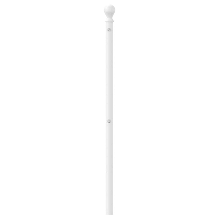 Tăblie de pat de schimb metalică, alb, 180 cm WALTI