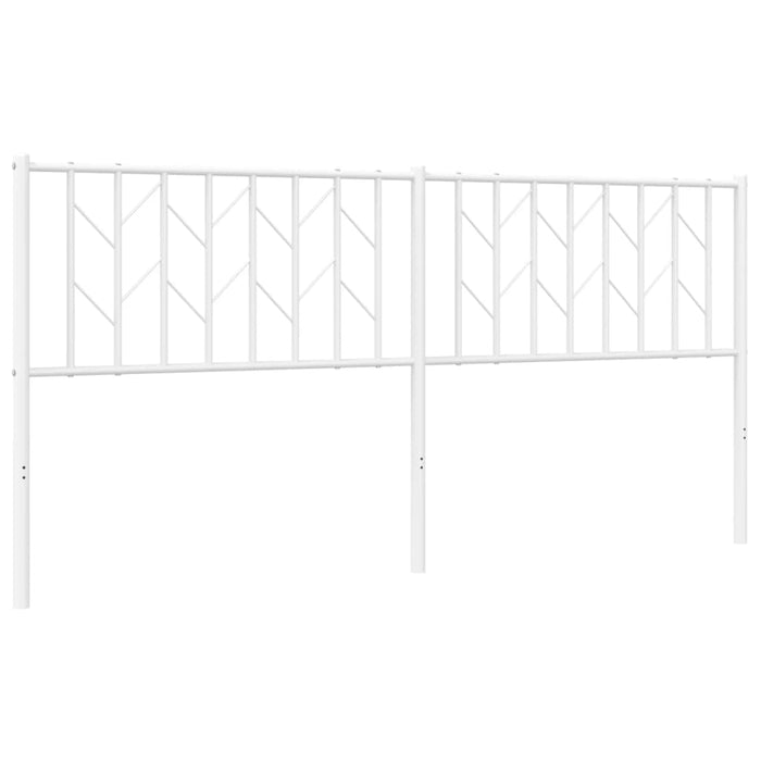 Tăblie de pat de schimb metalică, alb, 180 cm WALTI