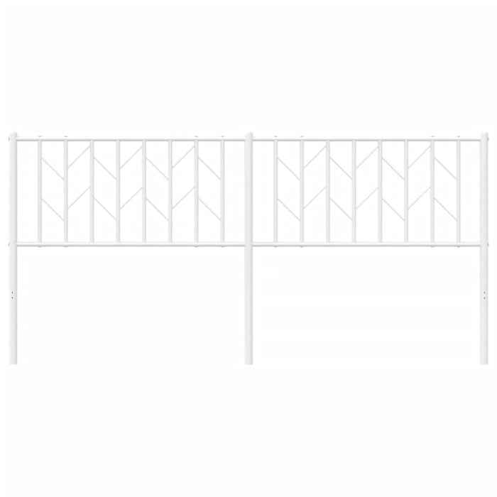Tăblie de pat de schimb metalică, alb, 180 cm WALTI