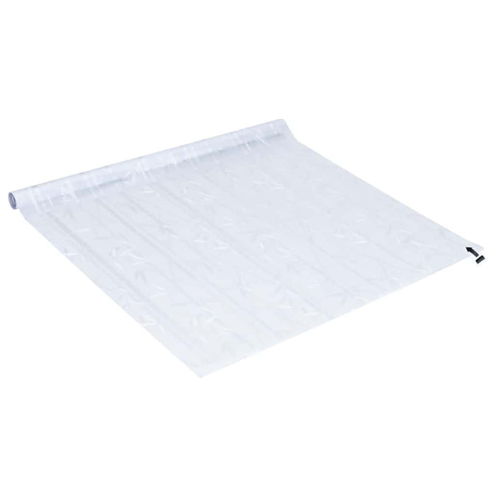 Folie fereastră, 2 buc., mată, model bambus, PVC WALTI
