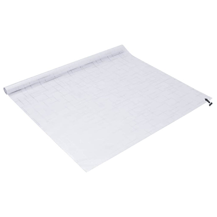 Folie fereastră, 4 buc., mată, model stele, PVC WALTI