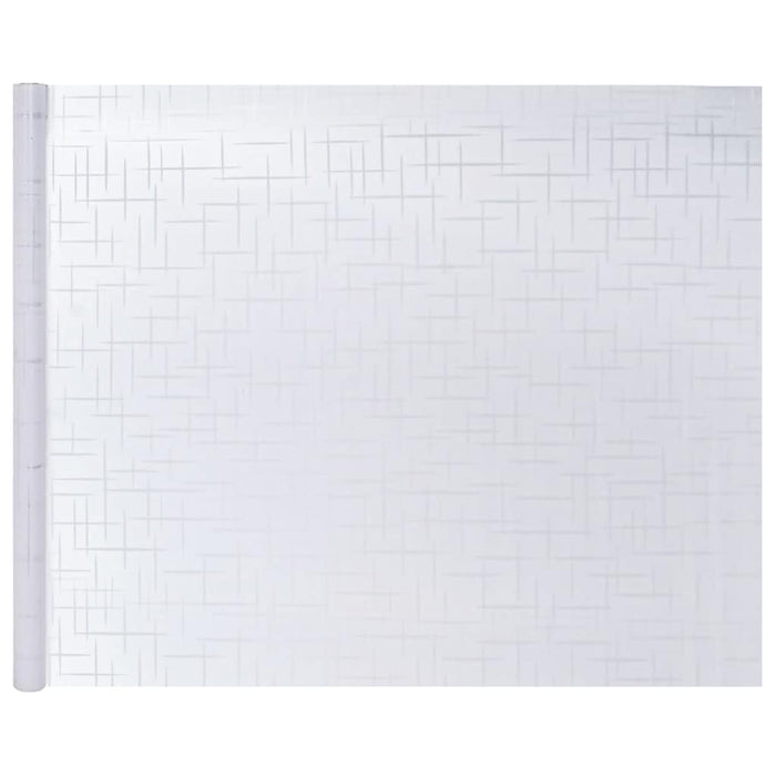 Folie fereastră, 2 buc., mată, model stele, PVC WALTI