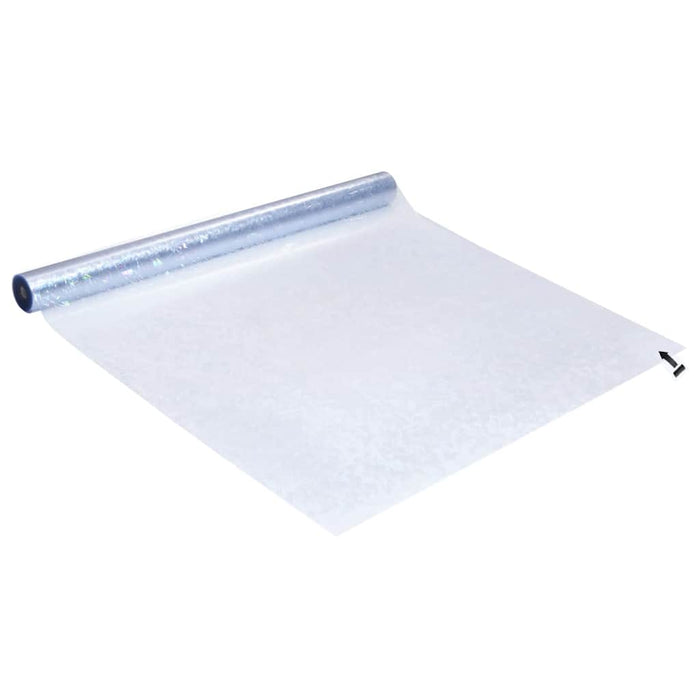 Folie fereastră, 5 buc., mată, model curcubeu 3D, PVC - WALTI WALTI