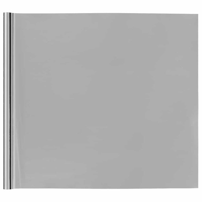 Folie solară, 3 buc., efect reflectorizant static argintiu, PVC WALTI