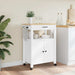Cărucior de bucătărie „MONZA”, 60x40x88,5 cm, lemn masiv de pin - WALTI WALTI