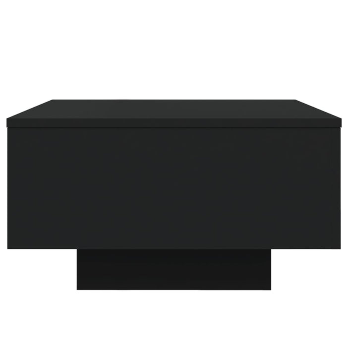 Măsuță de cafea cu lumini LED, negru, 55x55x31 cm - WALTI WALTI
