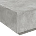 Măsuță de cafea cu lumini LED, gri beton, 80x80x31 cm - WALTI WALTI