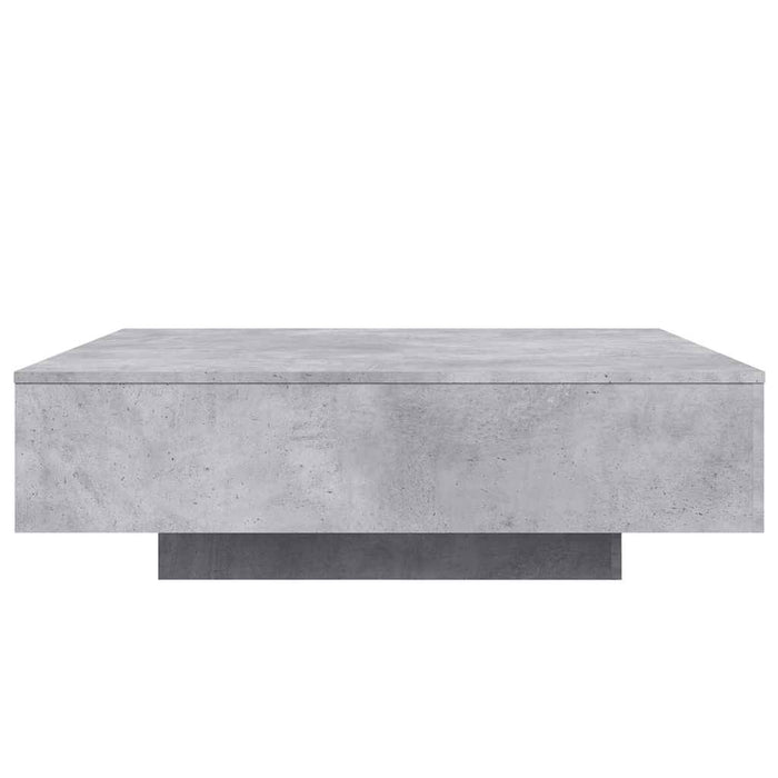 Măsuță de cafea, gri beton, 100x100x31 cm, lemn prelucrat - WALTI WALTI