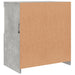 Servantă cu lumini LED, gri beton, 60,5x37x67 cm - WALTI WALTI