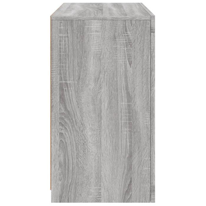 Servantă cu lumini LED, gri sonoma, 60,5x37x67 cm - WALTI WALTI