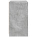 Dulapuri laterale cu lumini LED 2 buc. gri beton lemn prelucrat - WALTI WALTI