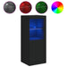 Servantă cu lumini LED, negru, 41x37x100 cm - WALTI WALTI
