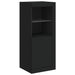 Servantă cu lumini LED, negru, 41x37x100 cm - WALTI WALTI