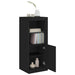 Servantă cu lumini LED, negru, 41x37x100 cm - WALTI WALTI