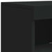 Servantă cu lumini LED, negru, 41x37x100 cm - WALTI WALTI