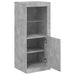Servantă cu lumini LED, gri beton, 41x37x100 cm - WALTI WALTI