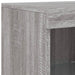 Servantă cu lumini LED, gri sonoma, 41x37x100 cm - WALTI WALTI
