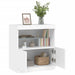 Servantă cu lumini LED, alb, 60x37x67 cm - WALTI WALTI