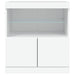Servantă cu lumini LED, alb, 60x37x67 cm - WALTI WALTI