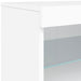 Servantă cu lumini LED, alb, 60x37x67 cm - WALTI WALTI