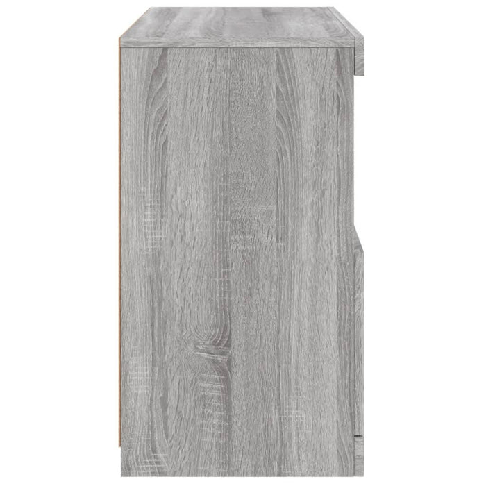 Servantă cu lumini LED, gri sonoma, 60x37x67 cm - WALTI WALTI