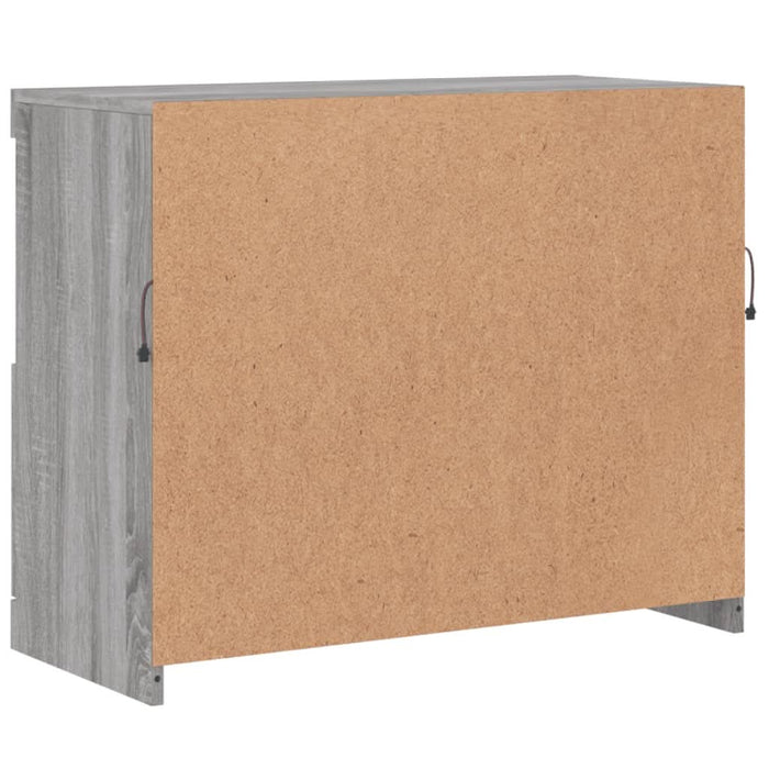 Servantă cu lumini LED, gri sonoma, 81x37x67 cm - WALTI WALTI