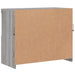Servantă cu lumini LED, gri sonoma, 81x37x67 cm - WALTI WALTI