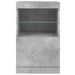 Servantă cu lumini LED, gri beton, 41x37x67 cm - WALTI WALTI