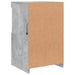 Servantă cu lumini LED, gri beton, 41x37x67 cm - WALTI WALTI