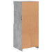 Servantă cu lumini LED, gri beton, 41x37x100 cm - WALTI WALTI