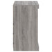 Servantă cu lumini LED, gri sonoma, 60,5x37x67 cm - WALTI WALTI