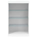 Servantă cu lumini LED, alb, 60,5x37x100 cm - WALTI WALTI
