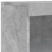 Servantă cu lumini LED, gri beton, 60,5x37x100 cm - WALTI WALTI