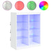 Servantă cu lumini LED, alb, 81x37x100 cm - WALTI WALTI