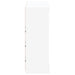 Servantă cu lumini LED, alb, 81x37x100 cm - WALTI WALTI