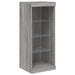 Servantă cu lumini LED, gri sonoma, 41x37x100 cm - WALTI WALTI