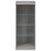 Servantă cu lumini LED, gri sonoma, 41x37x100 cm - WALTI WALTI