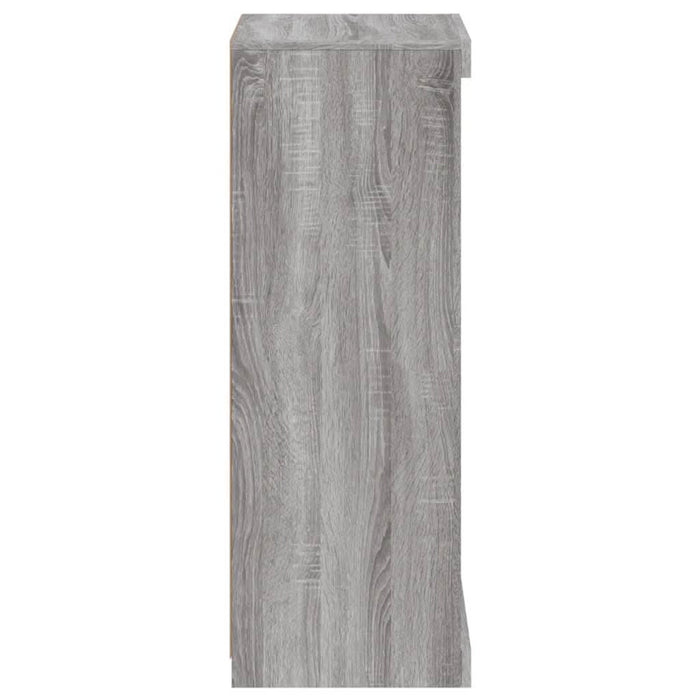 Servantă cu lumini LED, gri sonoma, 41x37x100 cm - WALTI WALTI
